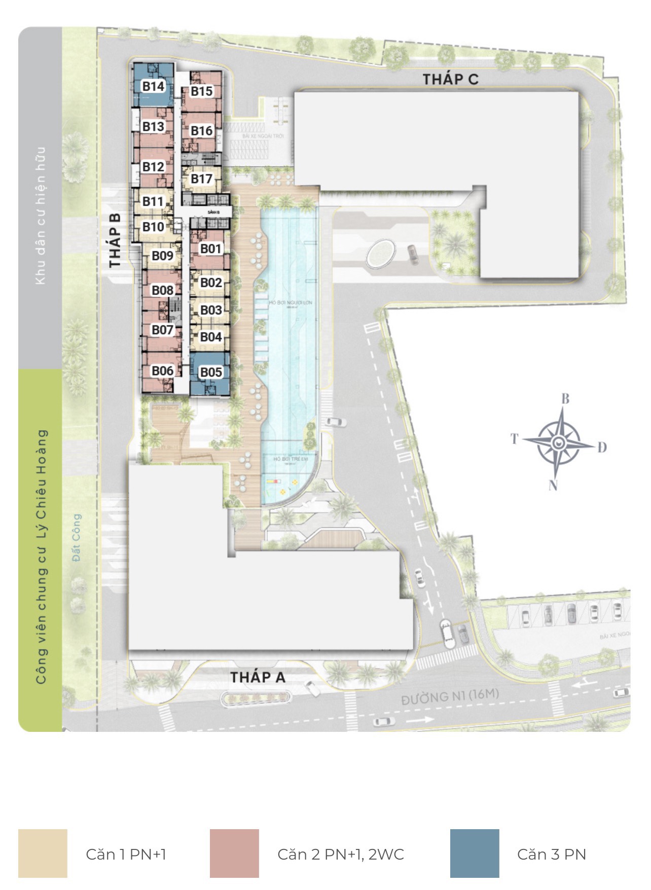 Bán căn hộ The Privia Khang Điền Bình Tân 