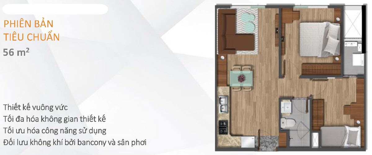 THIẾT KẾ CĂN HỘ DỰ ÁN AKARI CITY