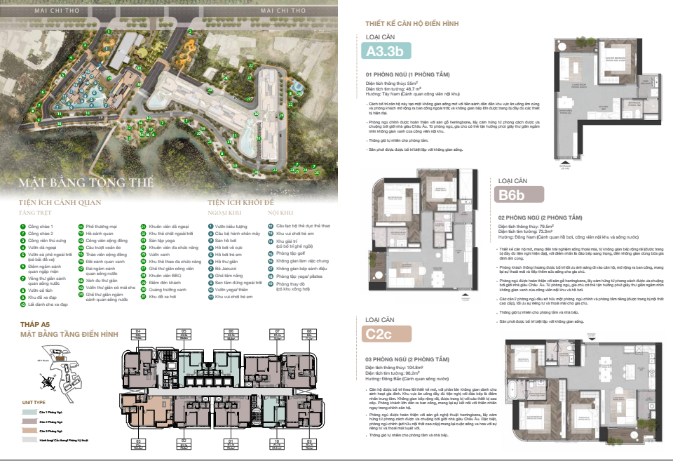 Mặt bằng tòa A5 Eaton Park