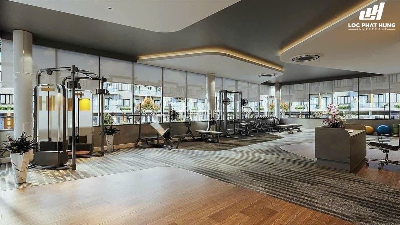 Tiện tích phòng Gym chung cư The Privia Khang Điền Bình Tân