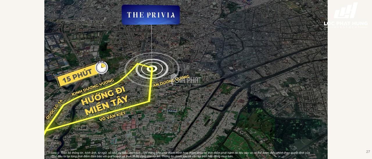 Vị Trí The Privia Khang Điền