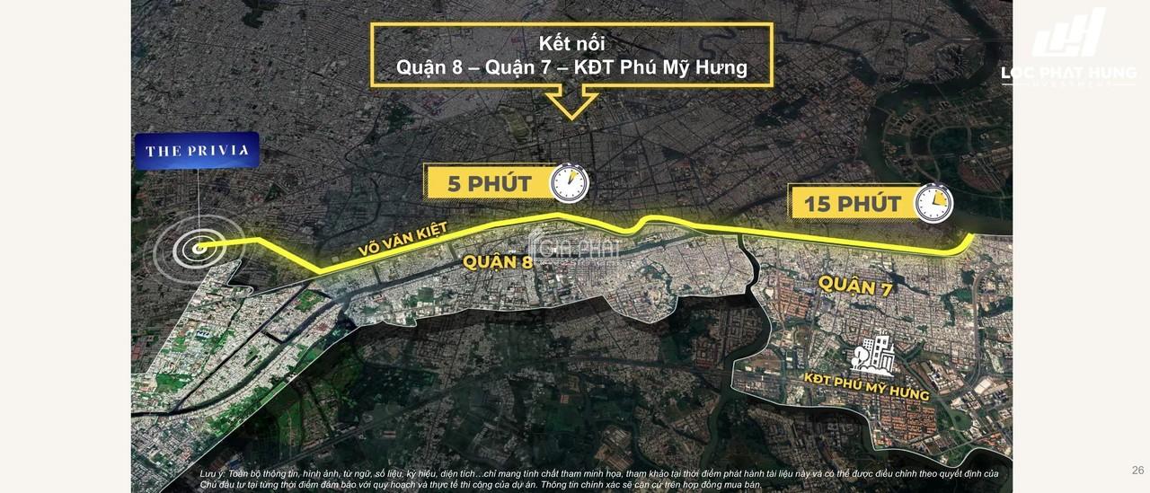 Vị Trí The Privia Khang Điền