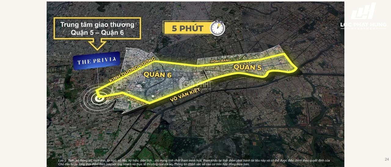 Vị Trí The Privia Khang Điền