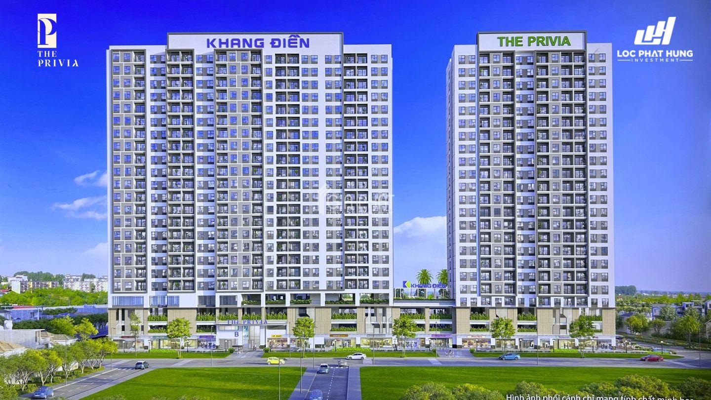 Mặt Tiền Block A&B The Privia Khang Điền