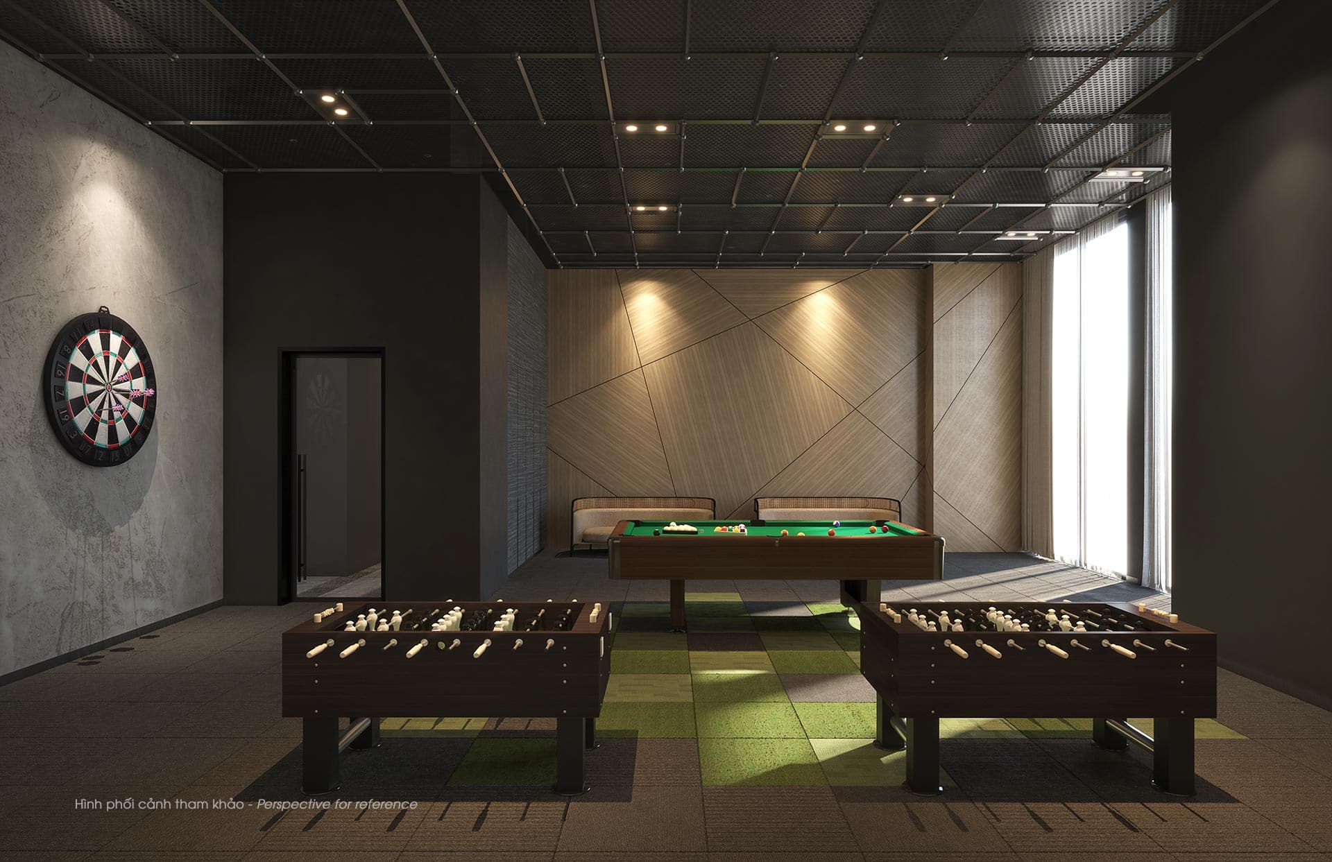 phòng giải trí tại Antonia Phú Mỹ Hưng