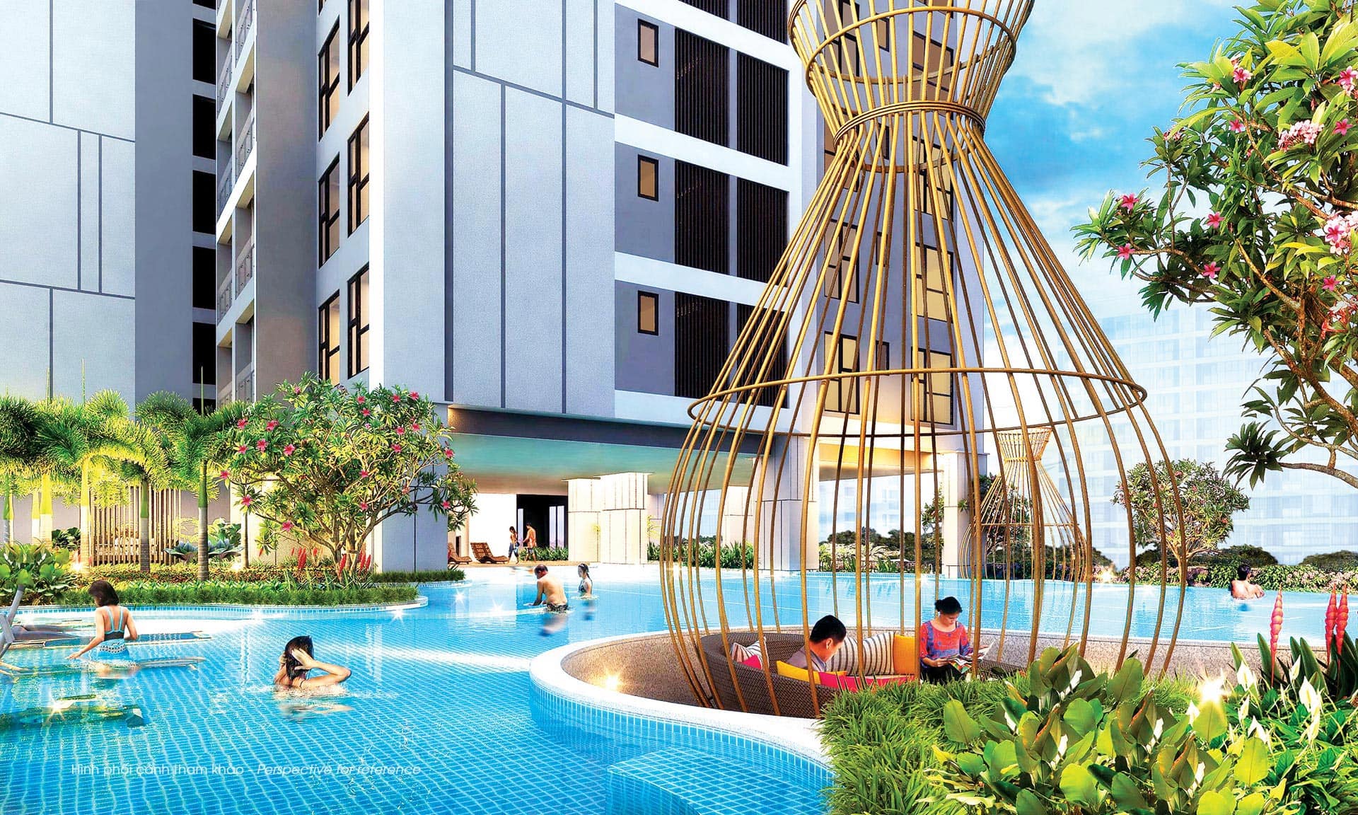 tiện ích the antonia hồ bơi