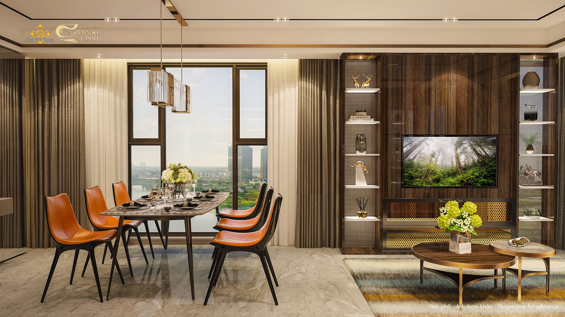 căn hộ 3 phòng ngủ tại Cardinal Court