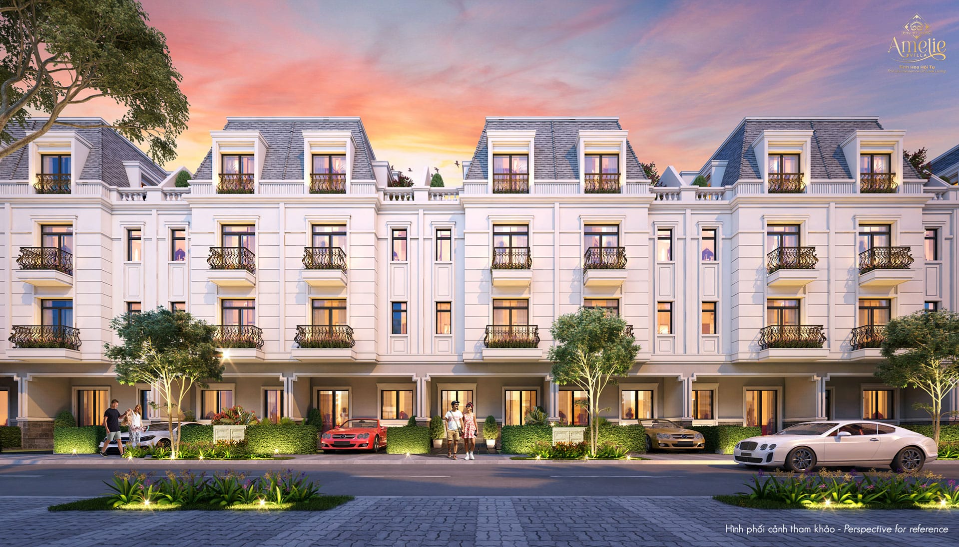 Biệt thự liền kế Amelie Villa - Viên mãn một chốn đi về bình an