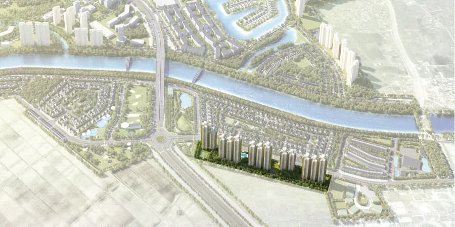 Vị trí khu Rừng Cọ Ecopark