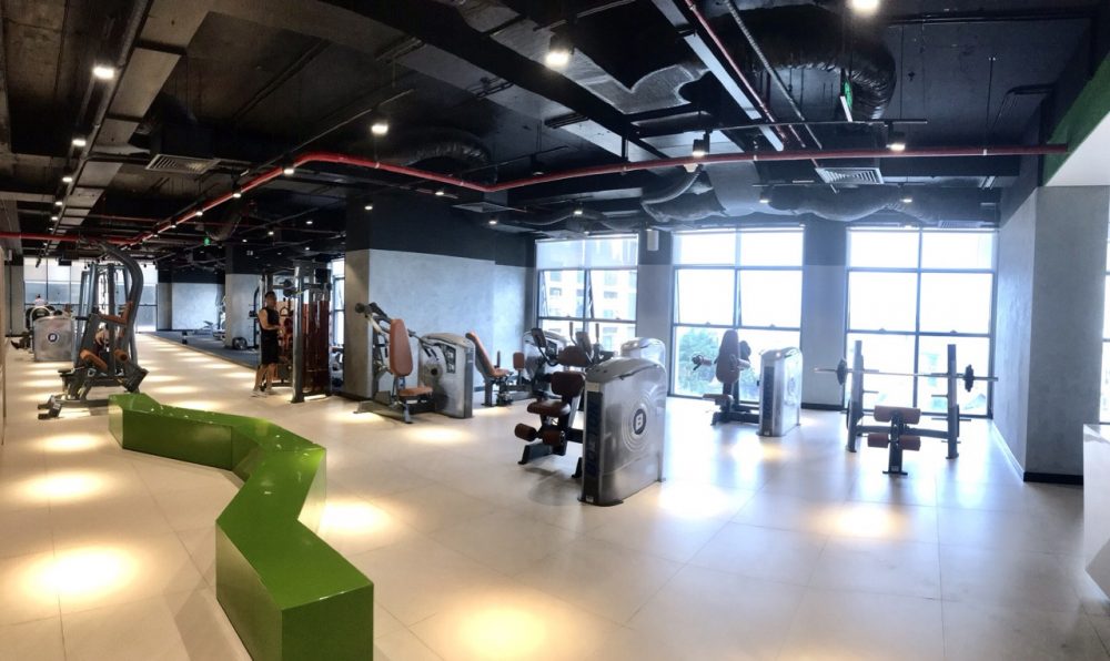 phòng gym The Sun Avenue