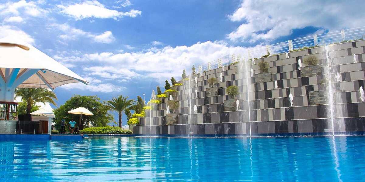 Thác bơi 3 tầng với phong cách thiết kế ấn tượng