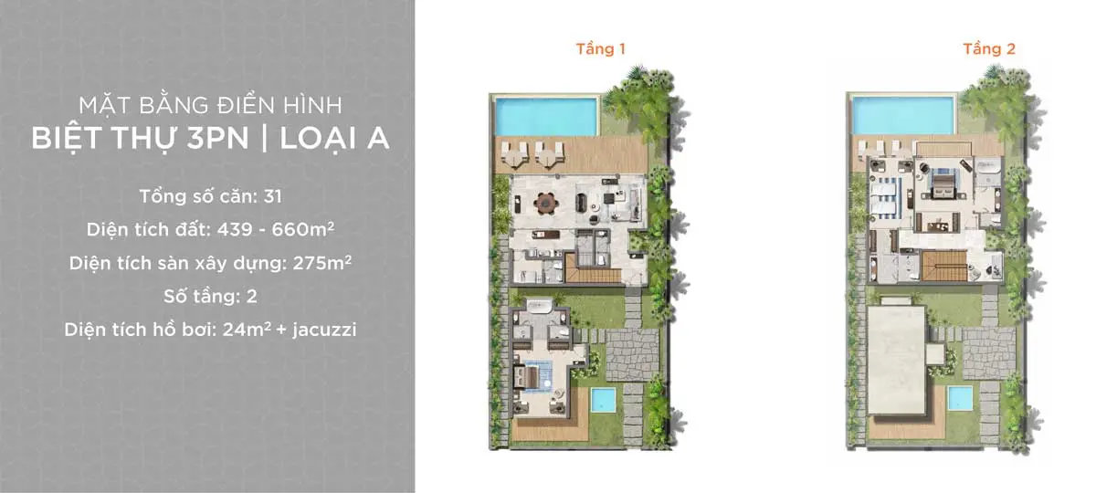 Biệt thự Biển Hyatt Regency Ho Tram Residences