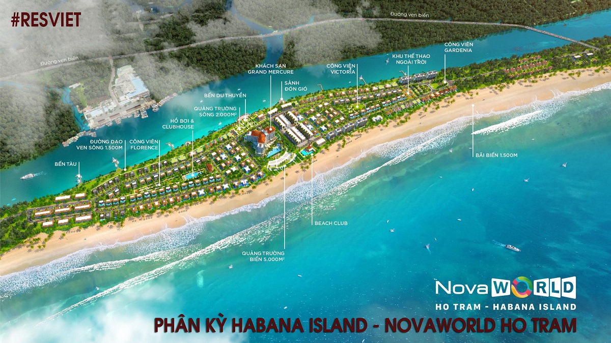 Phân kỳ Habana Island Novaworld Hồ Tràm
