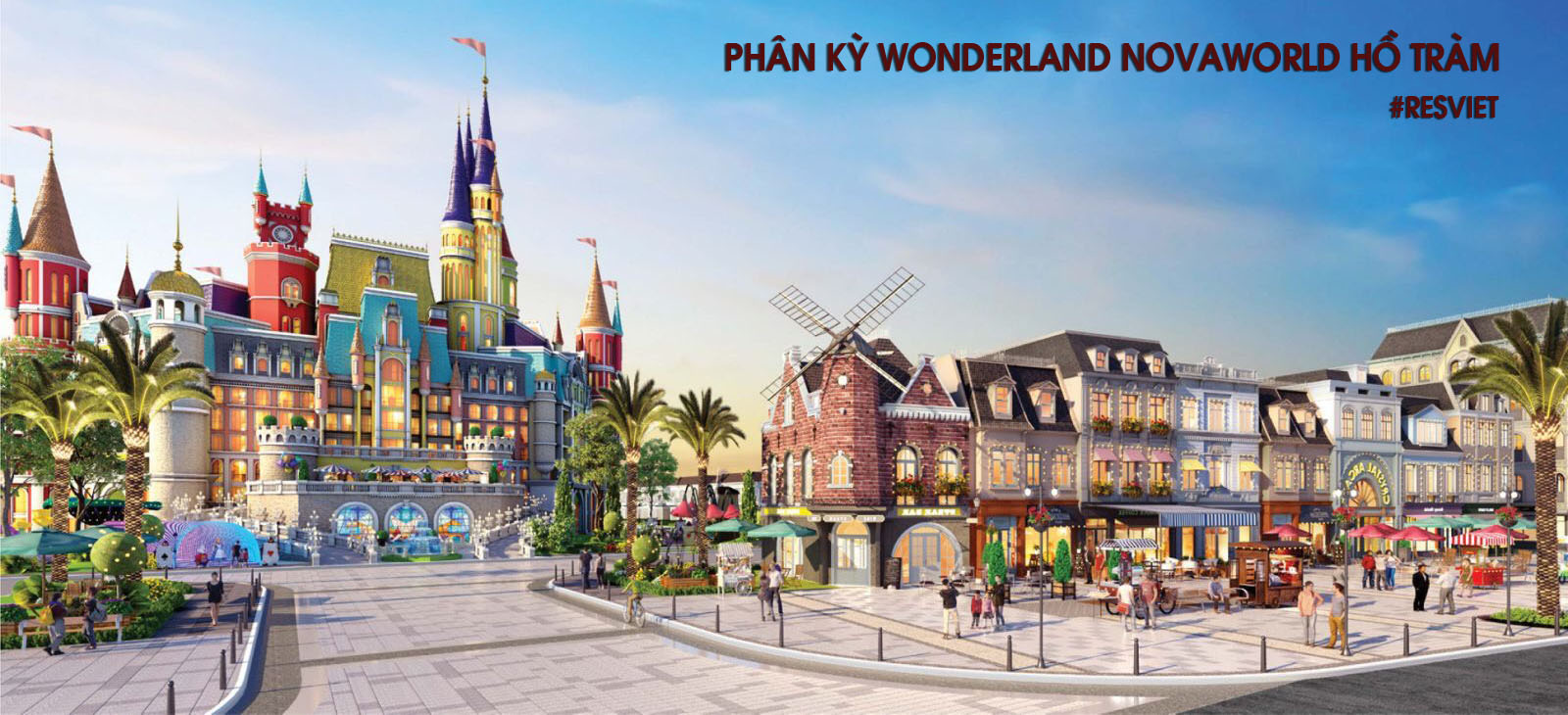 Phân kỳ Wonderland NovaWorld Hồ Tràm