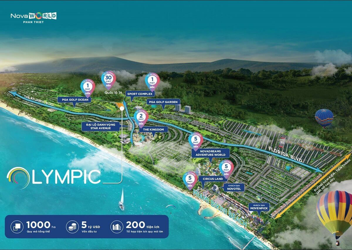 Phân khu Olympic Novaworld Bình Thuận