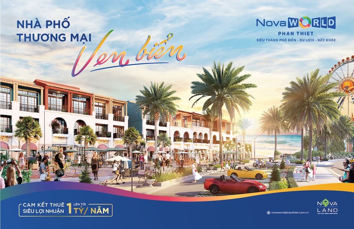 Phân khu Festival Street Novaworld Bình Thuận