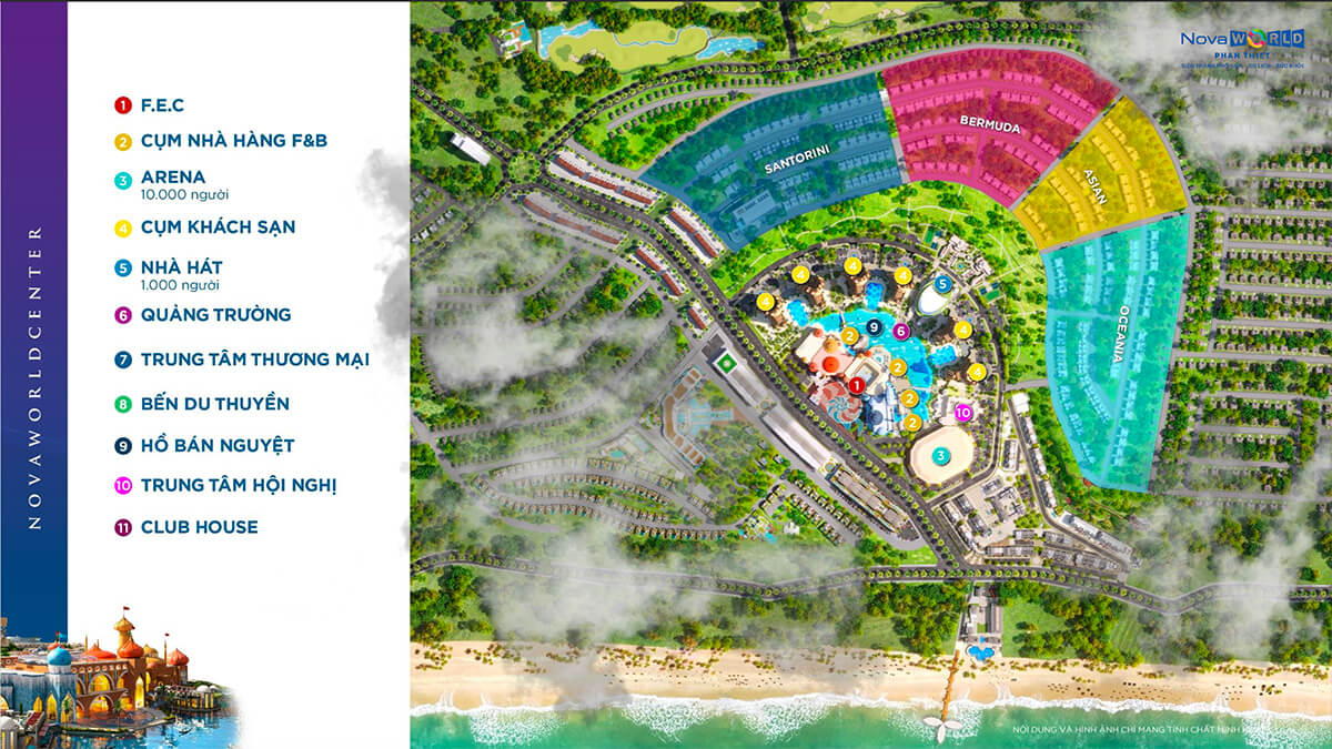 Phân khu The Kingdom Novaworld Phan Thiết