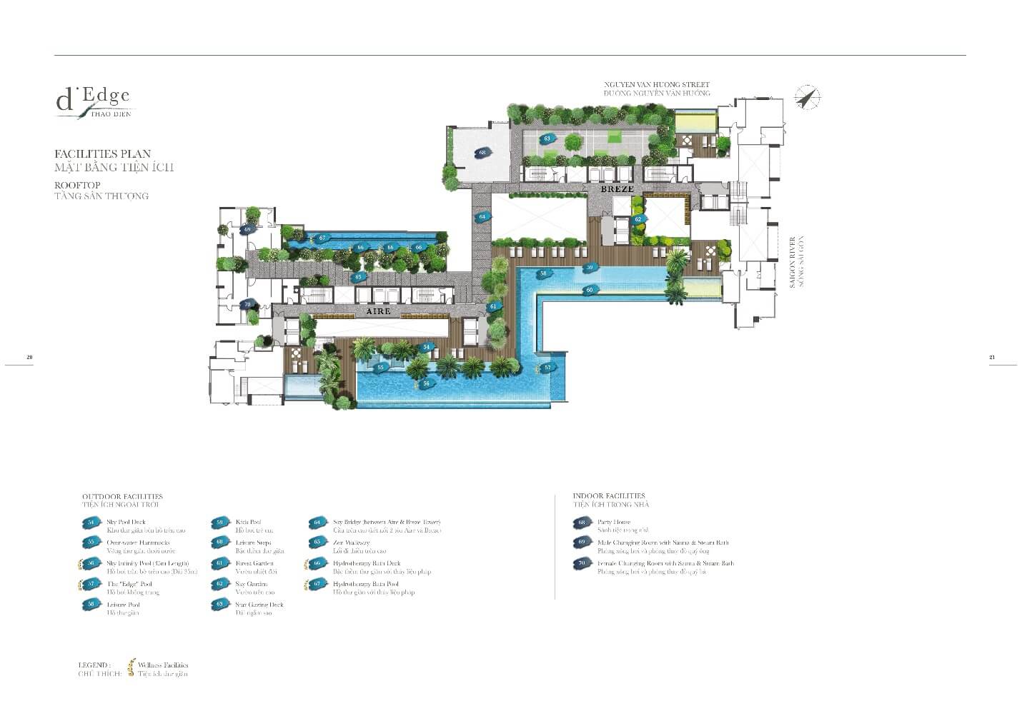 Mặt bằng tiện ích