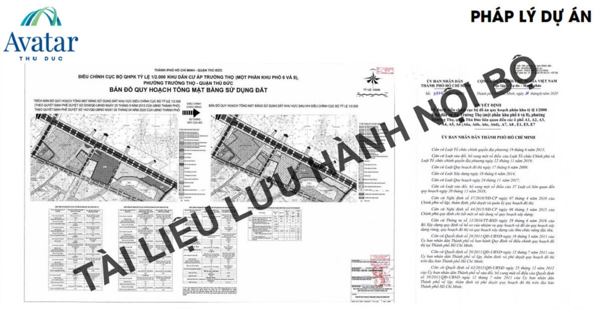 Pháp lý dự án căn hộ chung cư Avatar Thủ Đức - Chủ đầu tư Hưng Thịnh