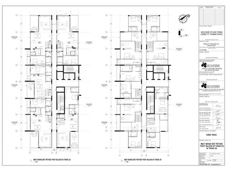 Layout duplex penthouse Jamila Khang Điền