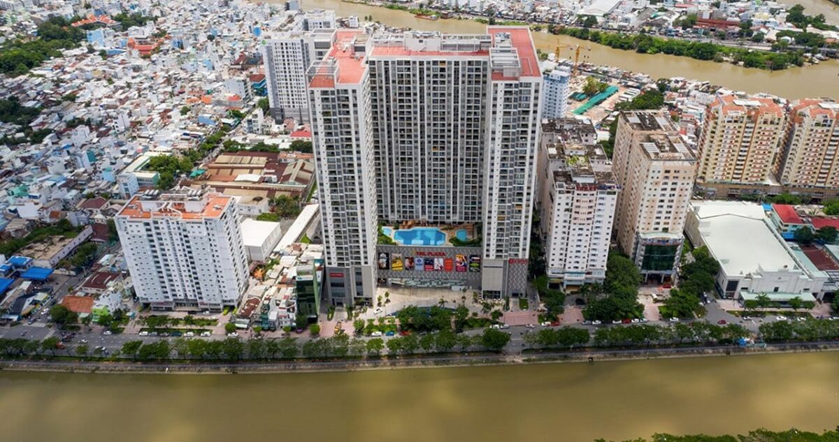 Hình ảnh thực tế căn hộ chung cư The Gold View quận 4