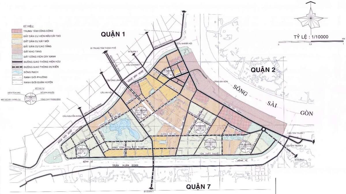Quy hoạch hạ tầng quận 4