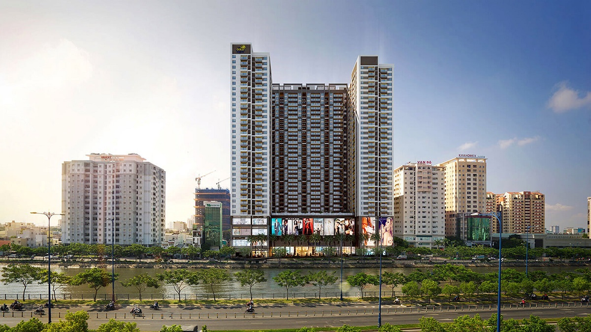 Dự án căn hộ chung cư The Gold View 346 Bến Vân Đồn quận 4
