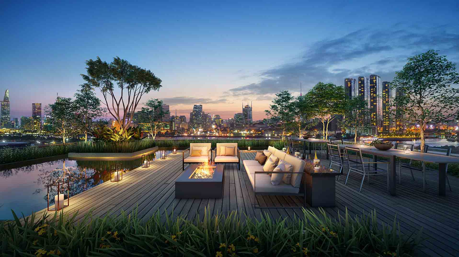 Tiện ích dự án căn hộ The River Thủ Thiêm quận 2