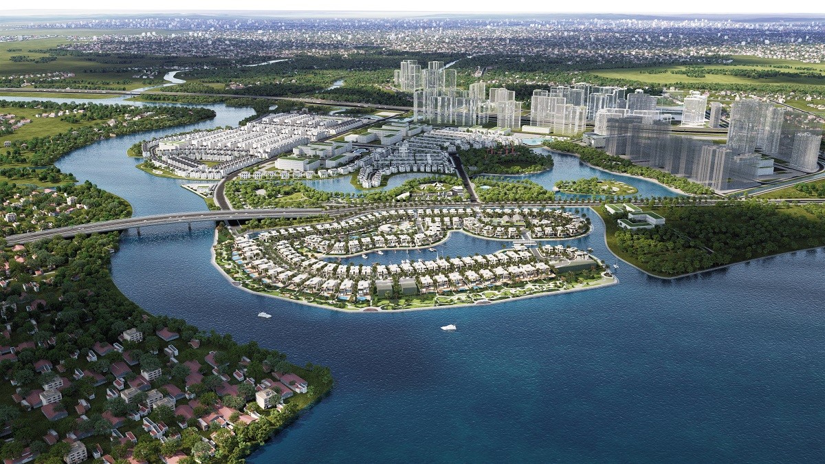 Phối cảnh dự án dinh thự The Rivus Elia Saab quận 9