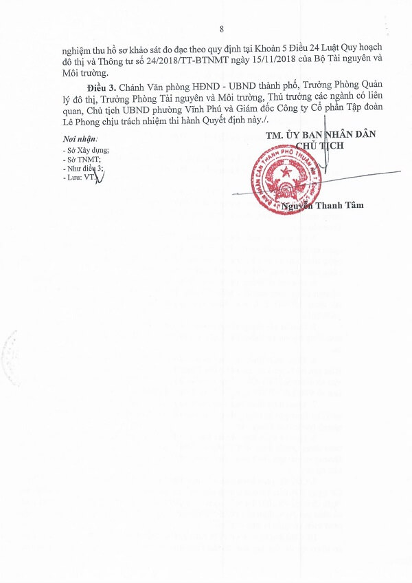 Quy hoạch chi tiết 1/500 dự án căn hộ The Emerald 68 - khu căn hộ Ngọc Lục Bảo 68