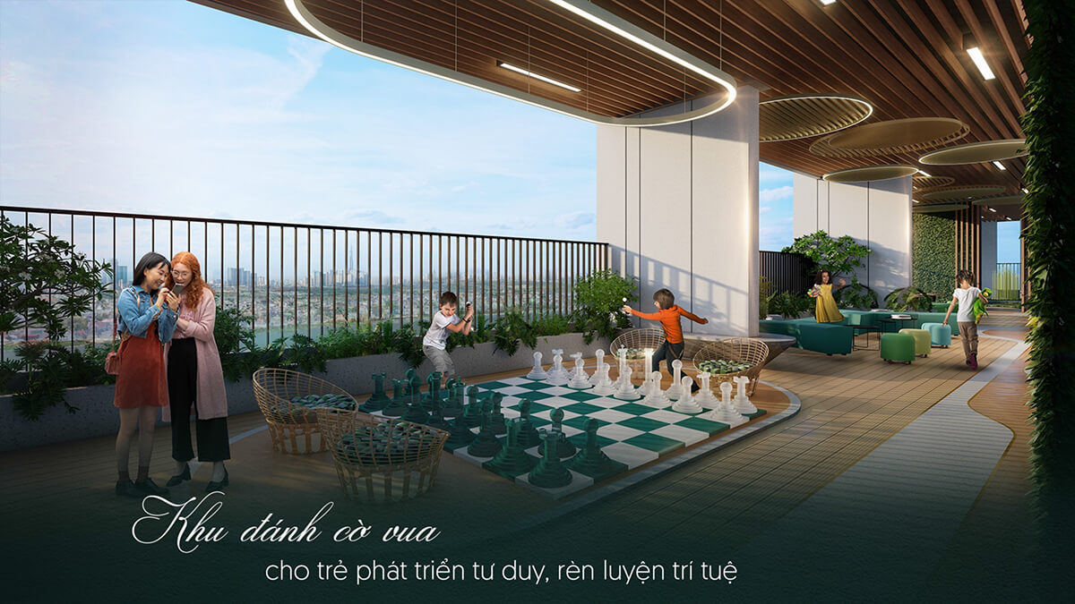 Tiện ích nội khu căn hộ The Emerald 68