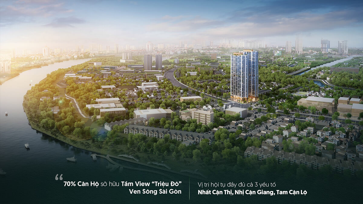 Phối cảnh dự án căn hộ The Emerald 68