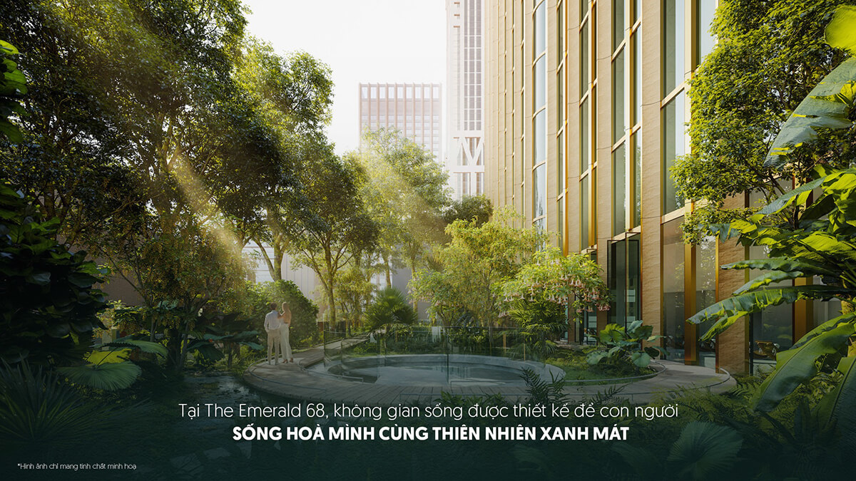 Phối cảnh dự án căn hộ The Emerald 68