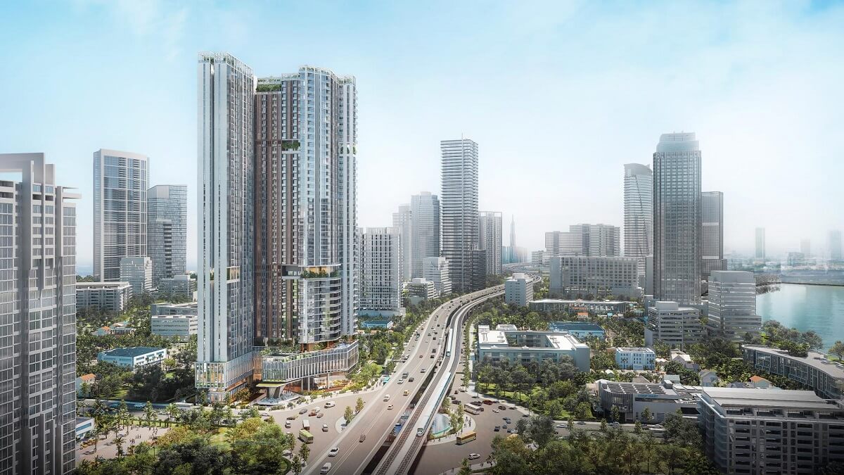 Dự án căn hộ chung cư The Emerald 68 Bình Dương