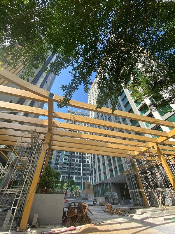 Tiến độ xây dựng dự án căn hộ chung cư De La Sol quận 4