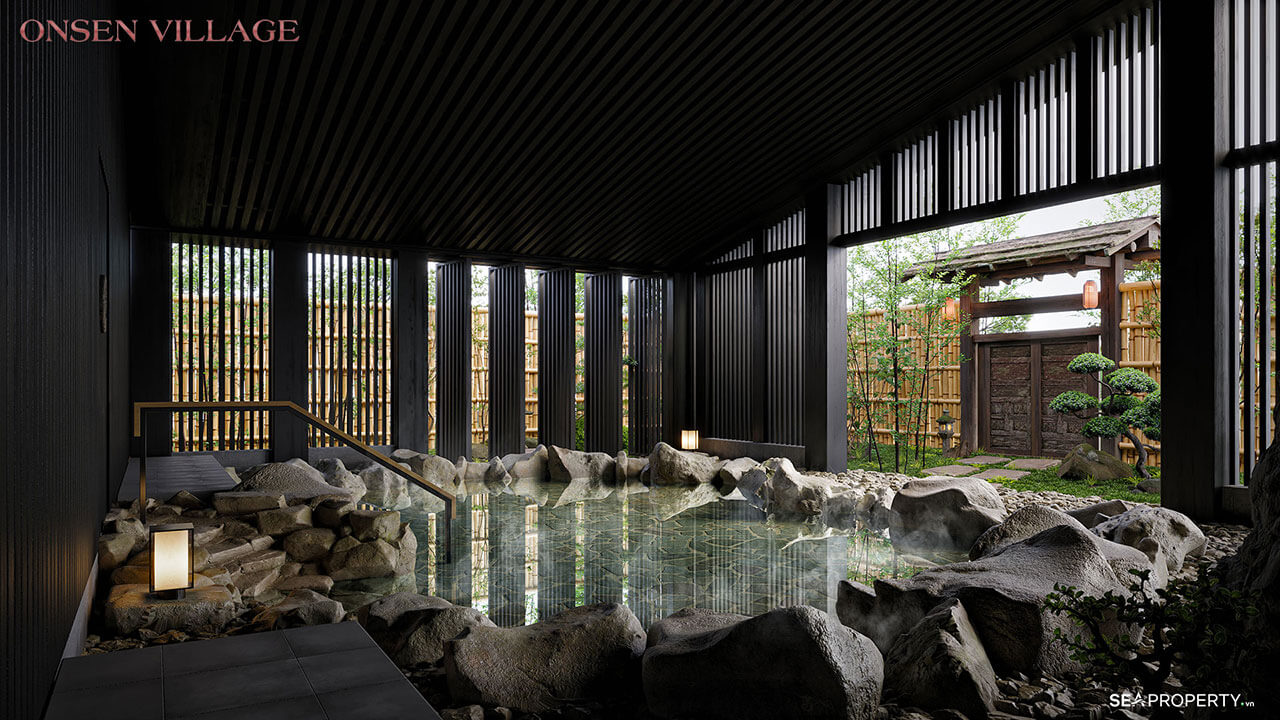 Tổ hợp trị liệu khoáng nóng hơn 5,500m2 giữa lòng dự án Ecovillage Saigon River 