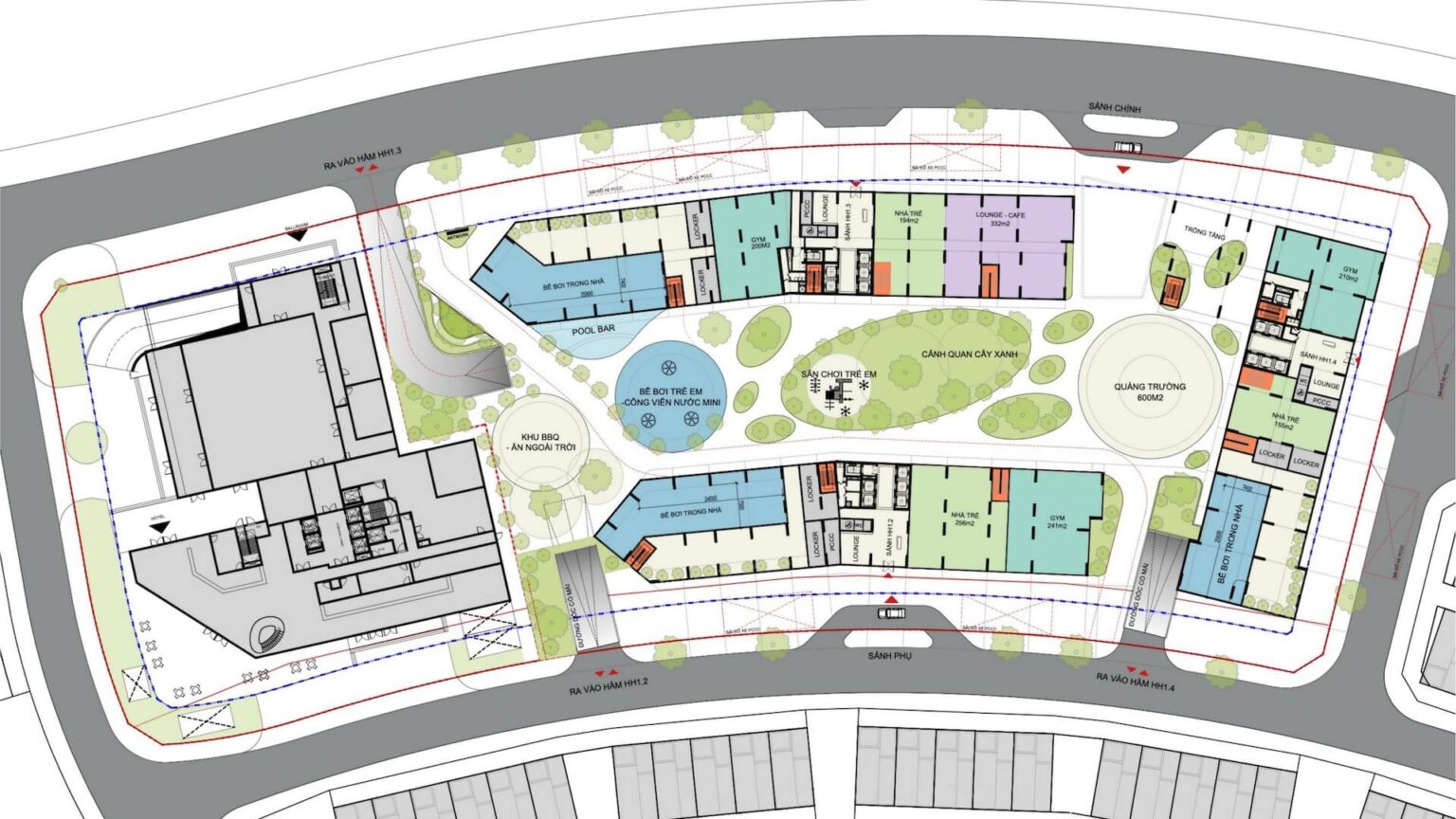 Mặt bằng Meypearl Harmony Phú Quốc