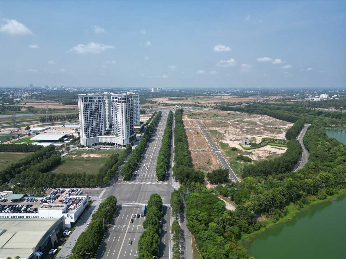 Hình ảnh thực tế Dự án Khu Đô thị Sycamore Capitaland Bình Dương