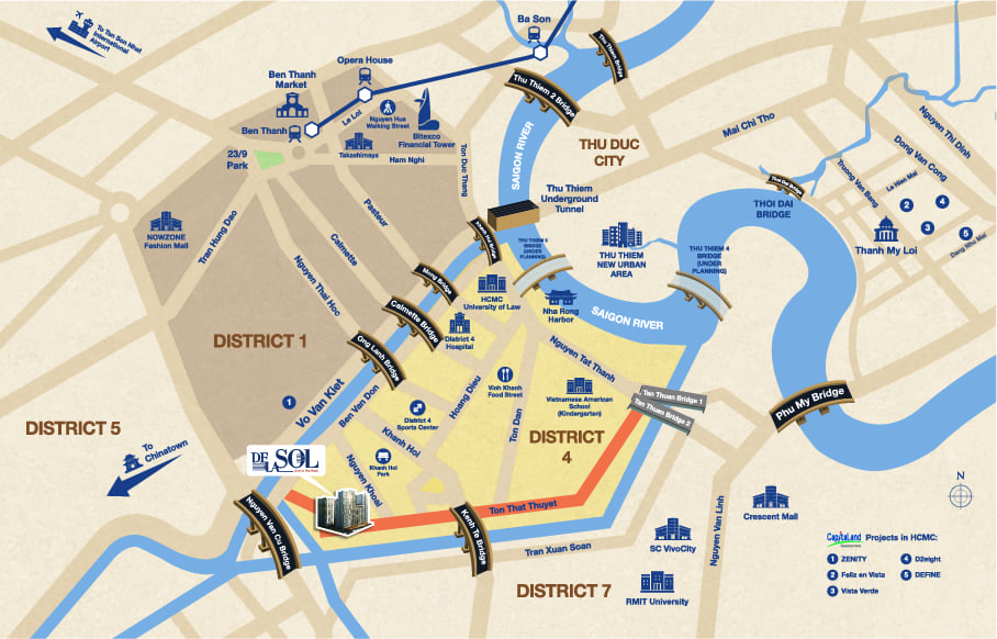 Cập nhật giá bán và cho thuê căn hộ De La Sol