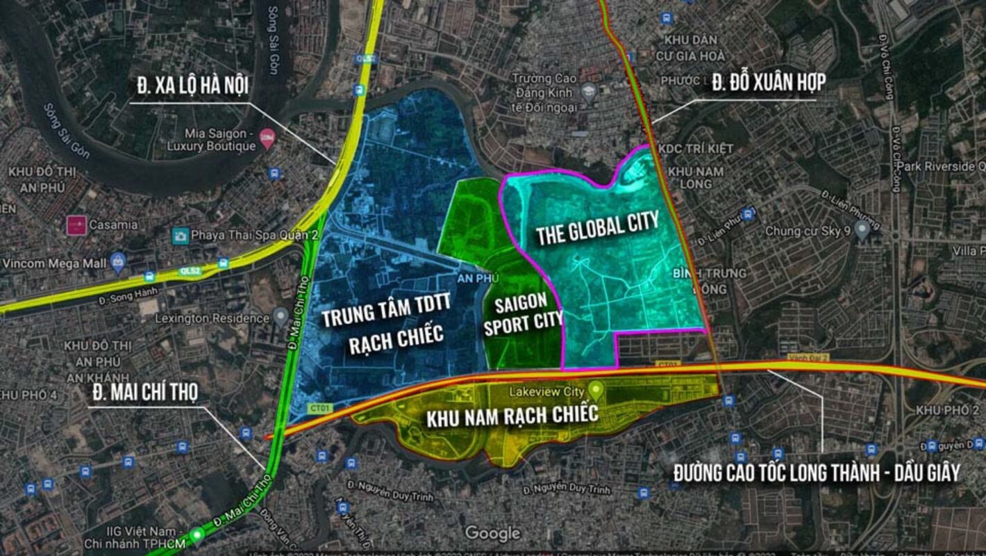 Cập nhật giá bán và giá thuê dự án căn hộ The Global City