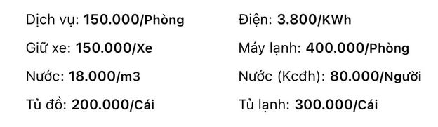 Phí dịch vụ là gì? Phí dịch vụ của Nhà Trọ Sạch Sẽ
