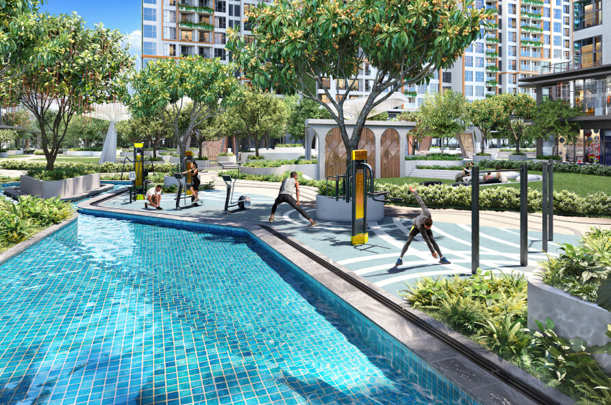 tiện ích dự án lumiere evergreen smart city