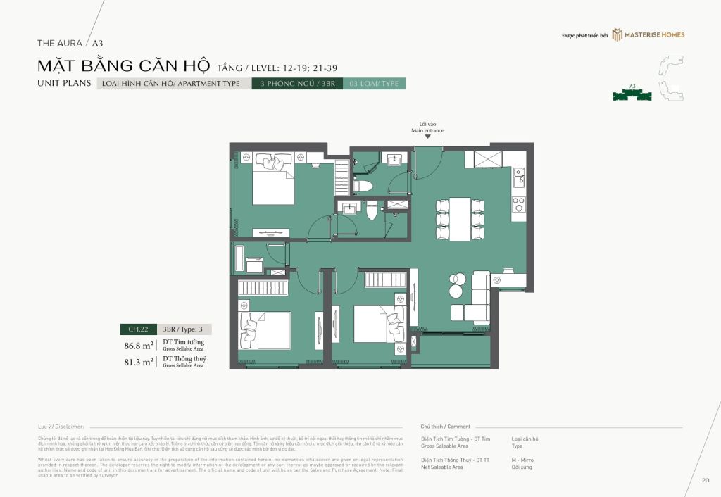 thiết kế căn hộ lumiere evergreen
