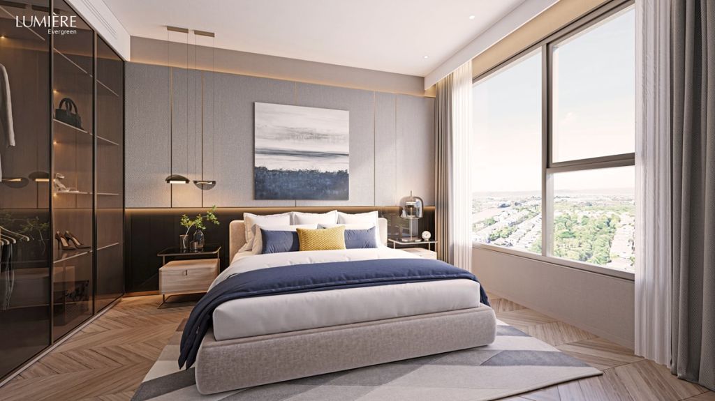 nội thất căn hộ lumiere evergreen
