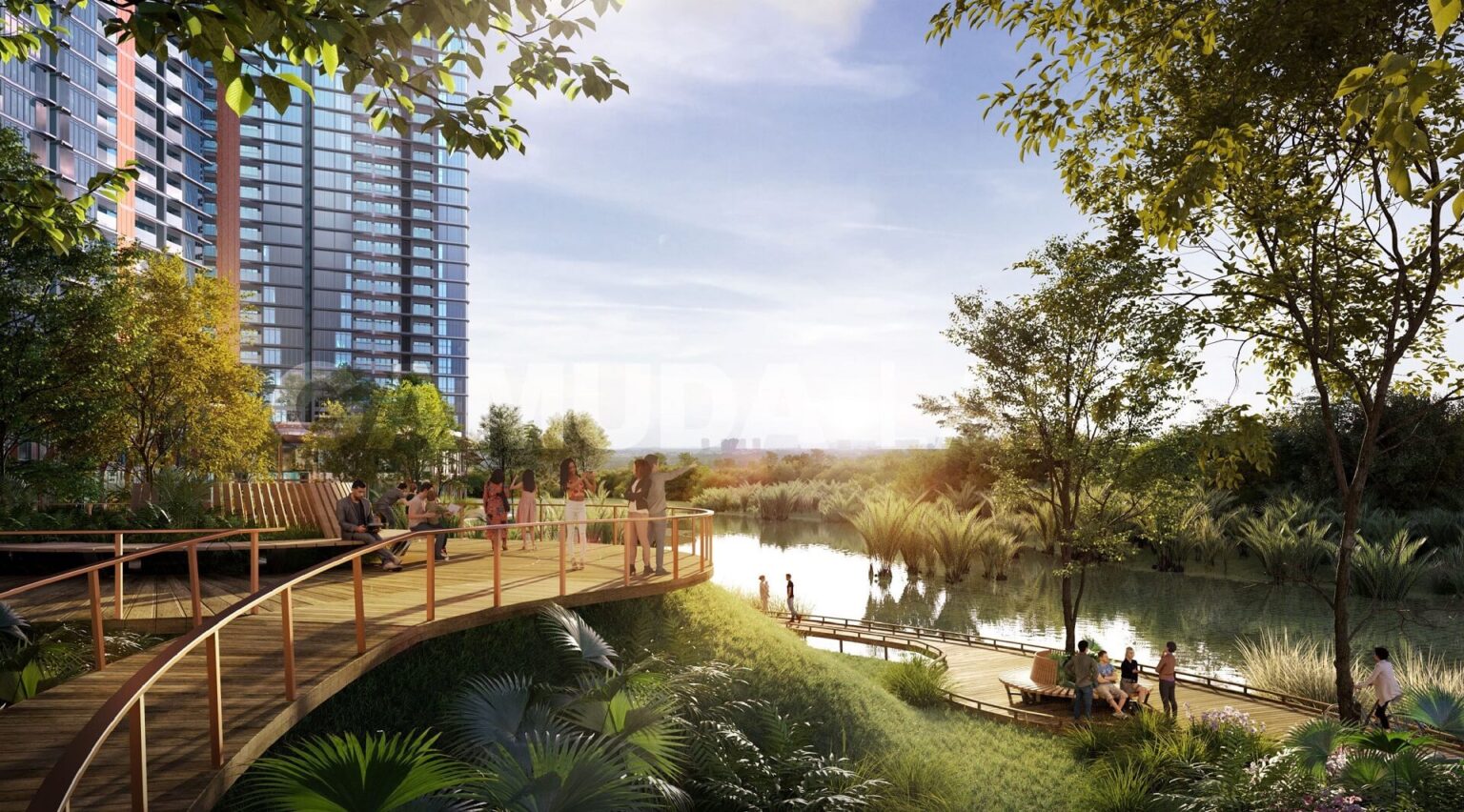 phoi canh eaton park 