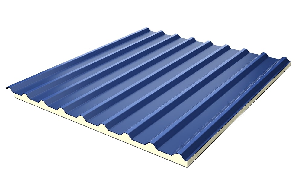 tôn có lớp xốp dày để cách âm.