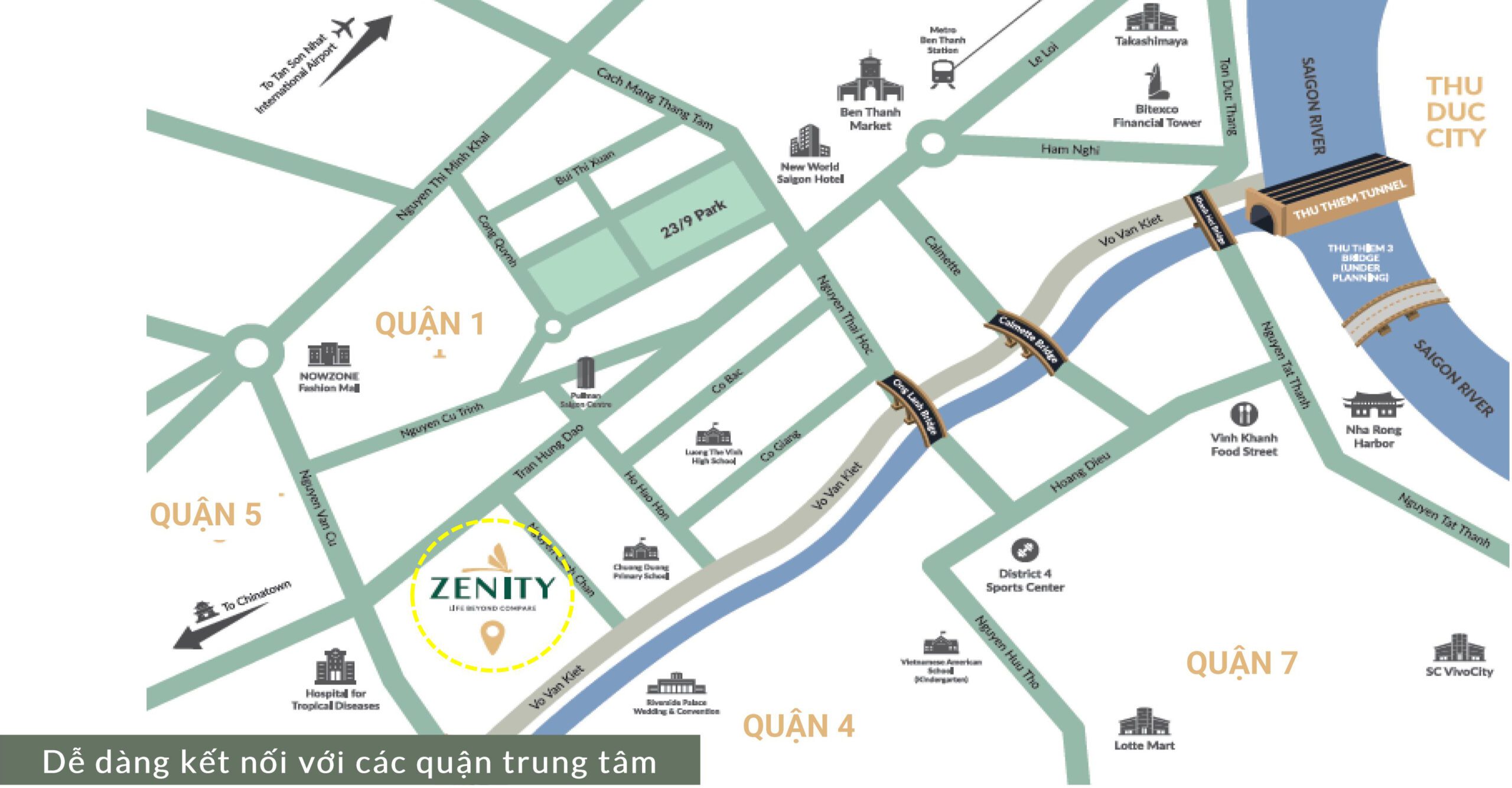 Vị trí căn hộ Zenity Quận 1 Vị trí căn hộ Zenity Quận 1