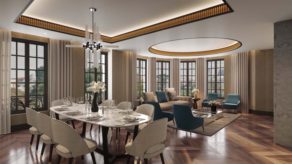 nha mau the grand ha noi