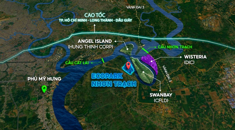 vị trí Eco Village Saigon River