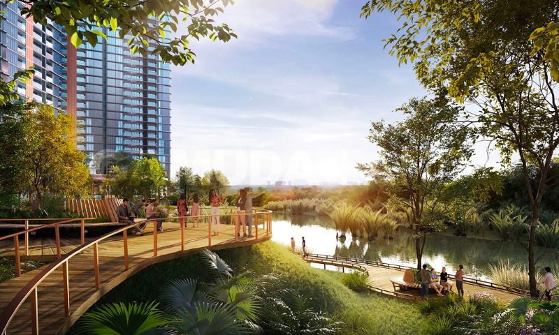 Vườn thư giản tại Eaton Park 